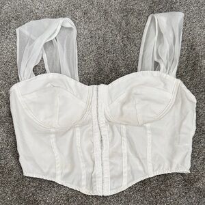 SHEIN White Crop Top